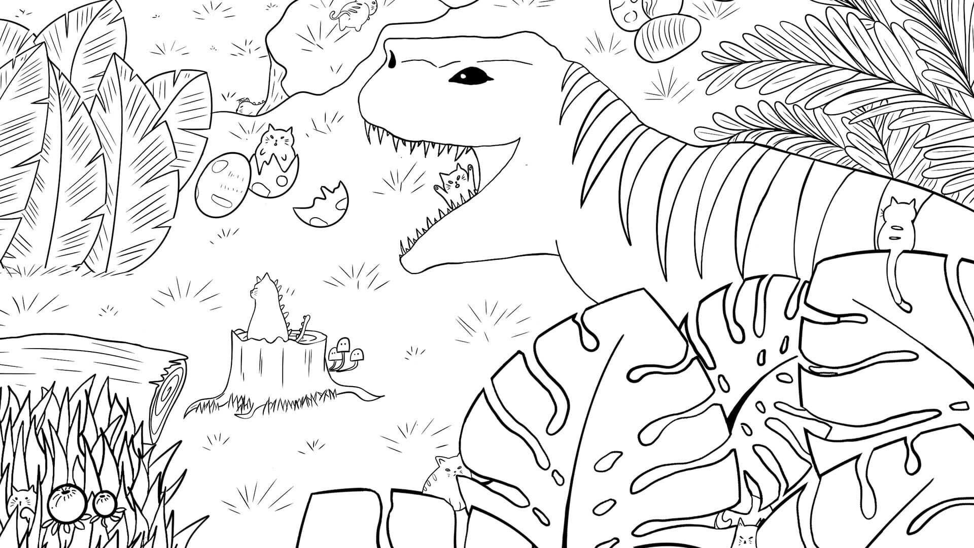 Screenshot for 100 Dino Cats