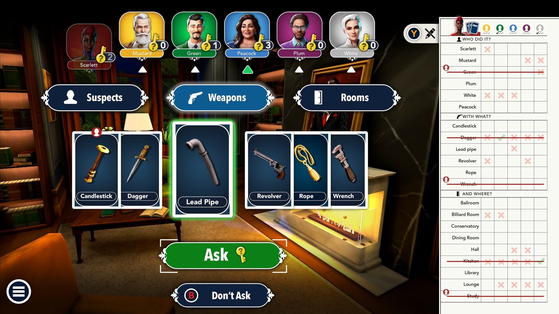 Screenshot for Clue/Cluedo