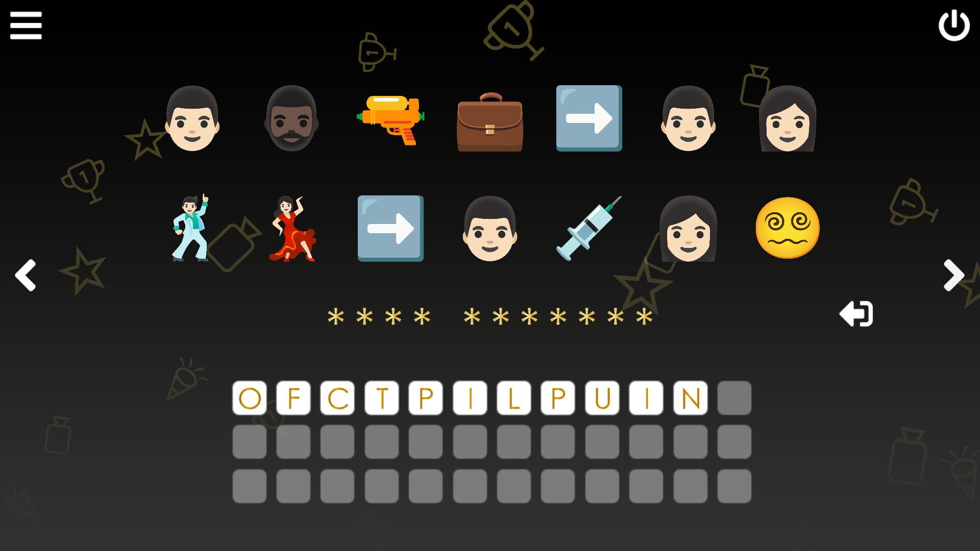 Screenshot for Cinemoji: Oscar