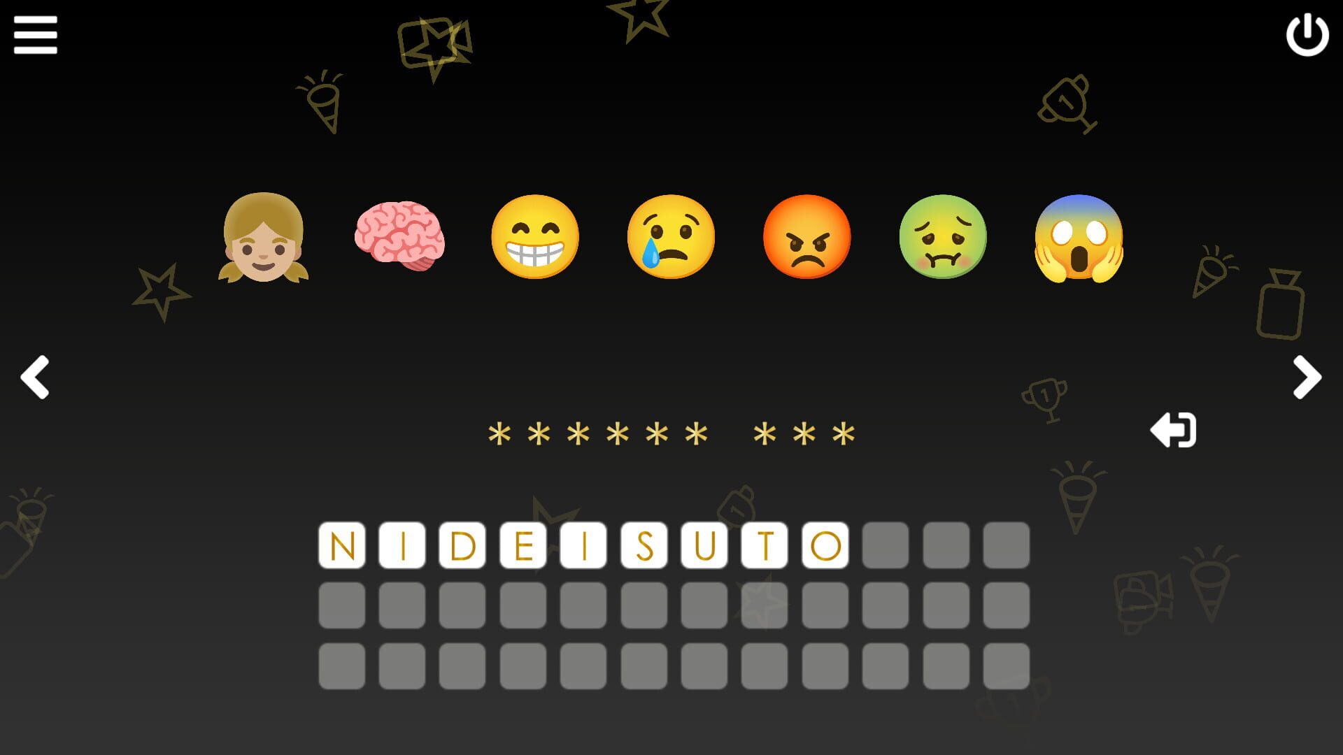 Screenshot for Cinemoji: Oscar