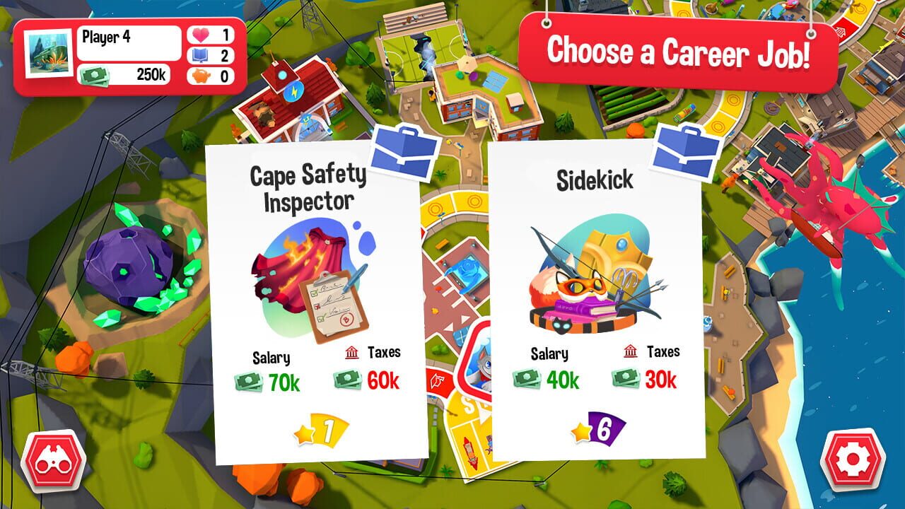 Screenshot for The Game of Life 2: Super Hero World