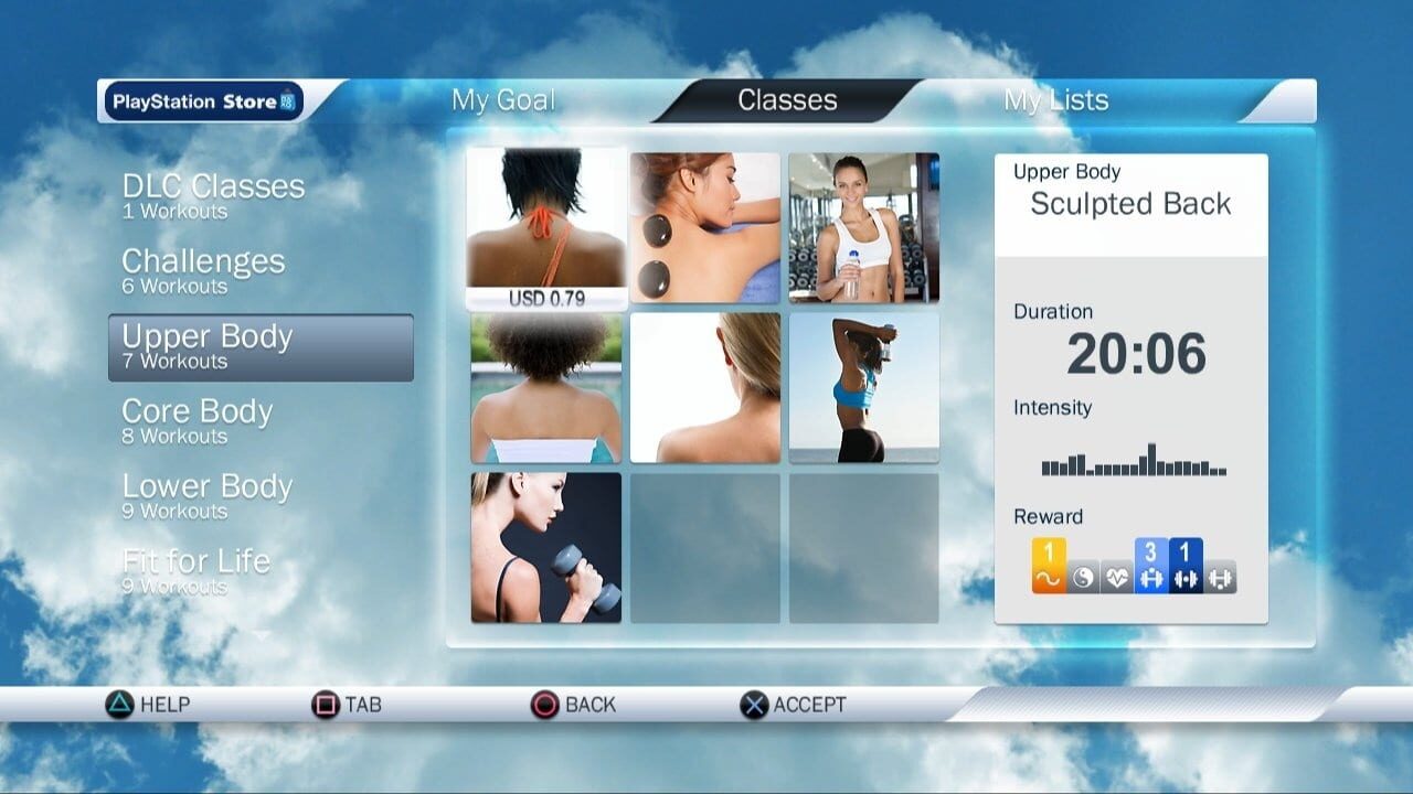 Screenshot for Fit in Six: Six Ways to Get in Shape