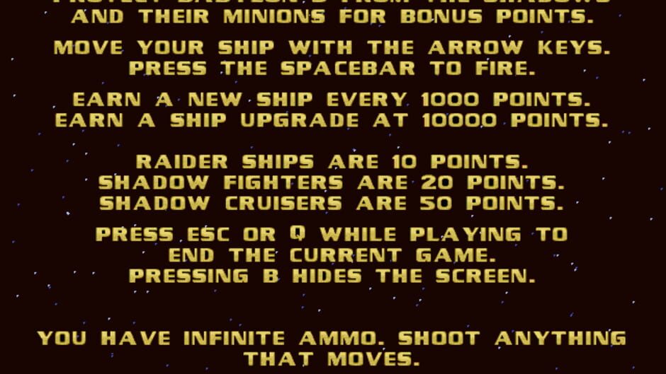 Screenshot for Babylon 5: Shadow Wars