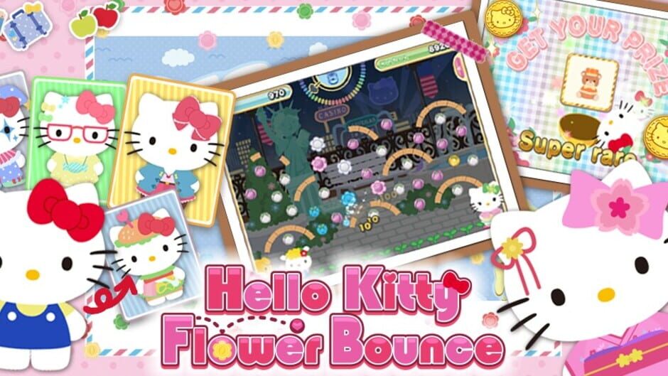 Screenshot for Hello Kitty Flower Bounce