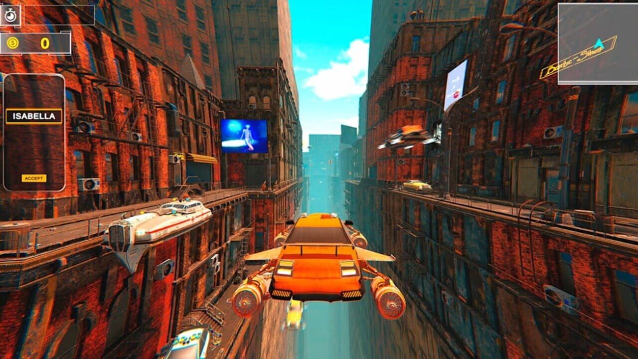 Screenshot for Cyber Taxi Simulator