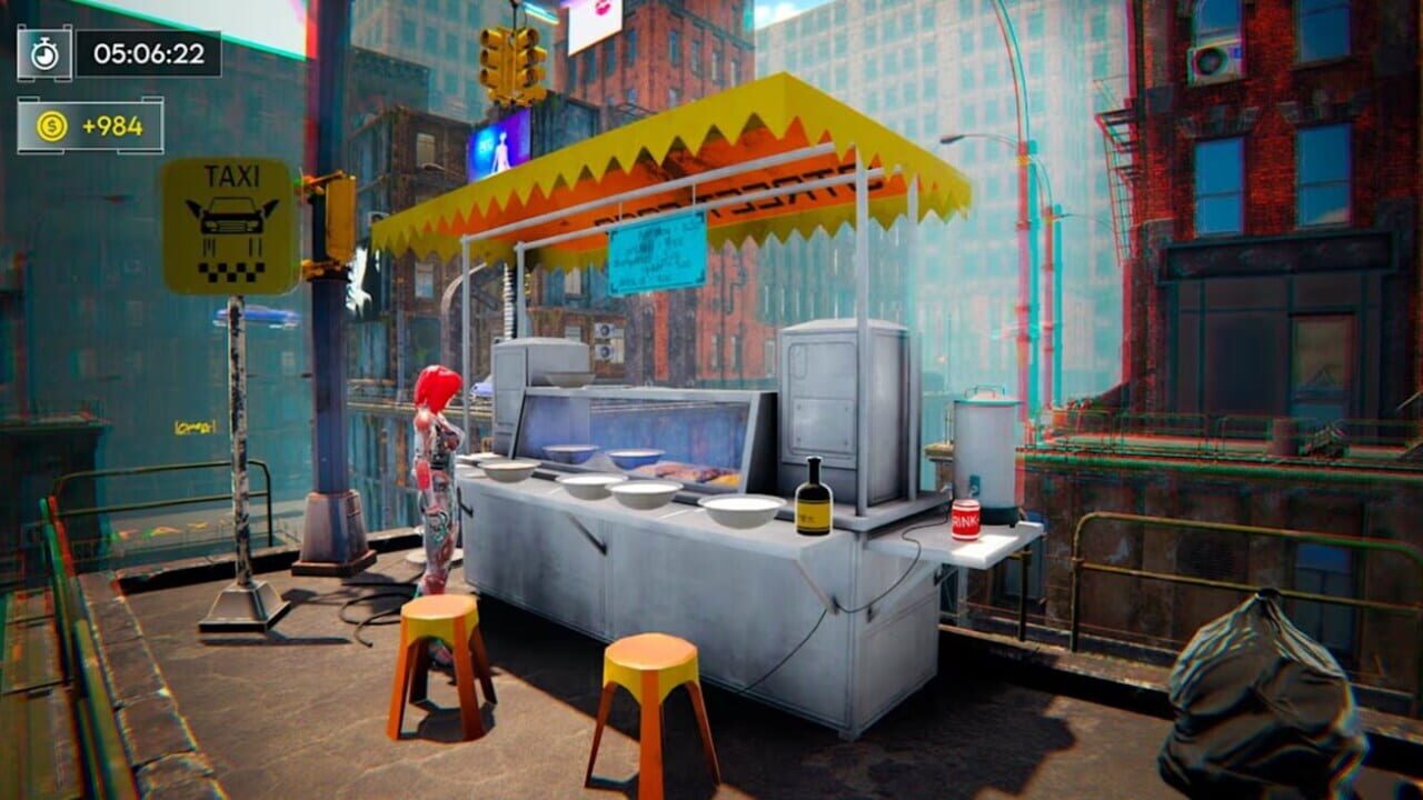 Screenshot for Cyber Taxi Simulator