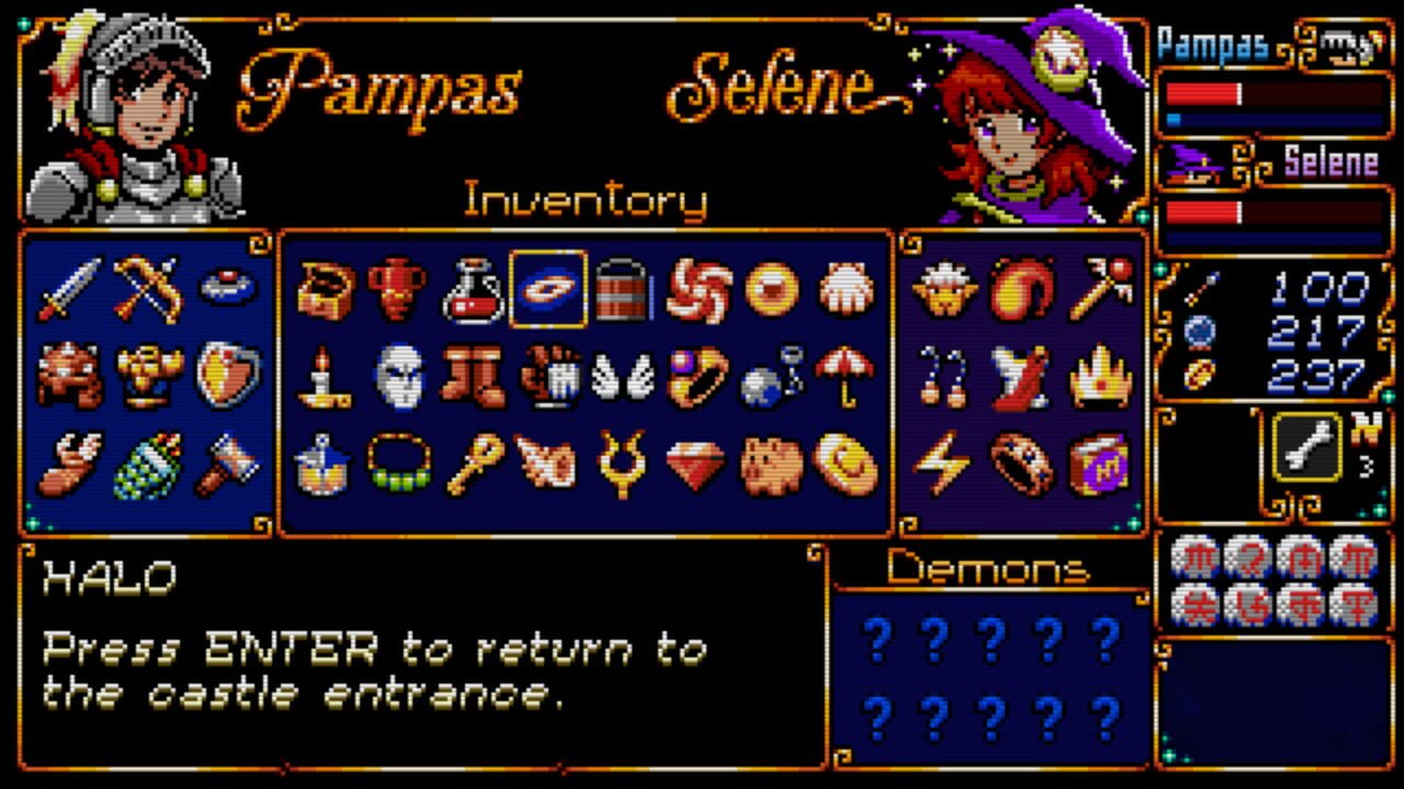 Screenshot for Pampas & Selene: The Maze of Demons