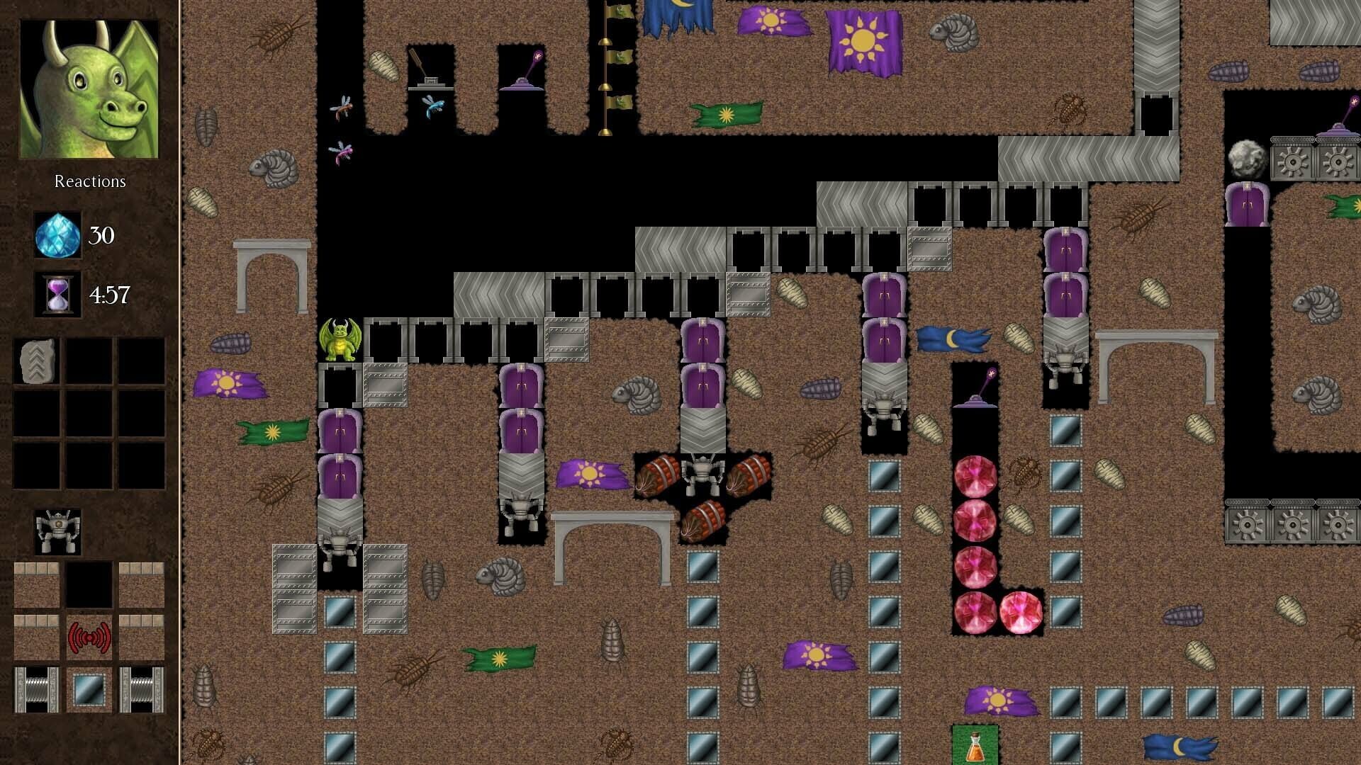 Screenshot for Sub Terra Draconis: Magma Grotto