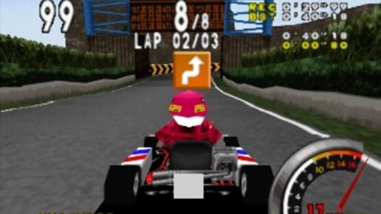 Screenshot for Ayrton Senna Kart Duel Special