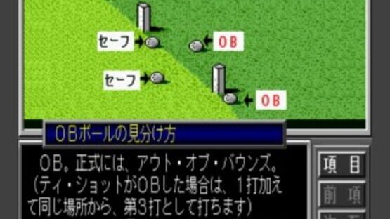 Screenshot for Big Challenge Golf: Tokyo Yomiuri Country Club-hen