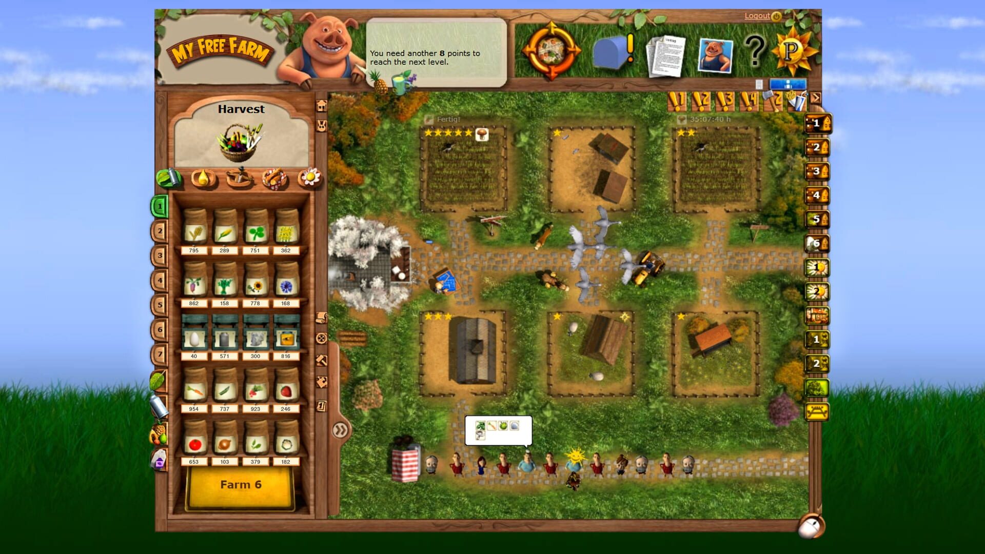Screenshot for My Free Farm