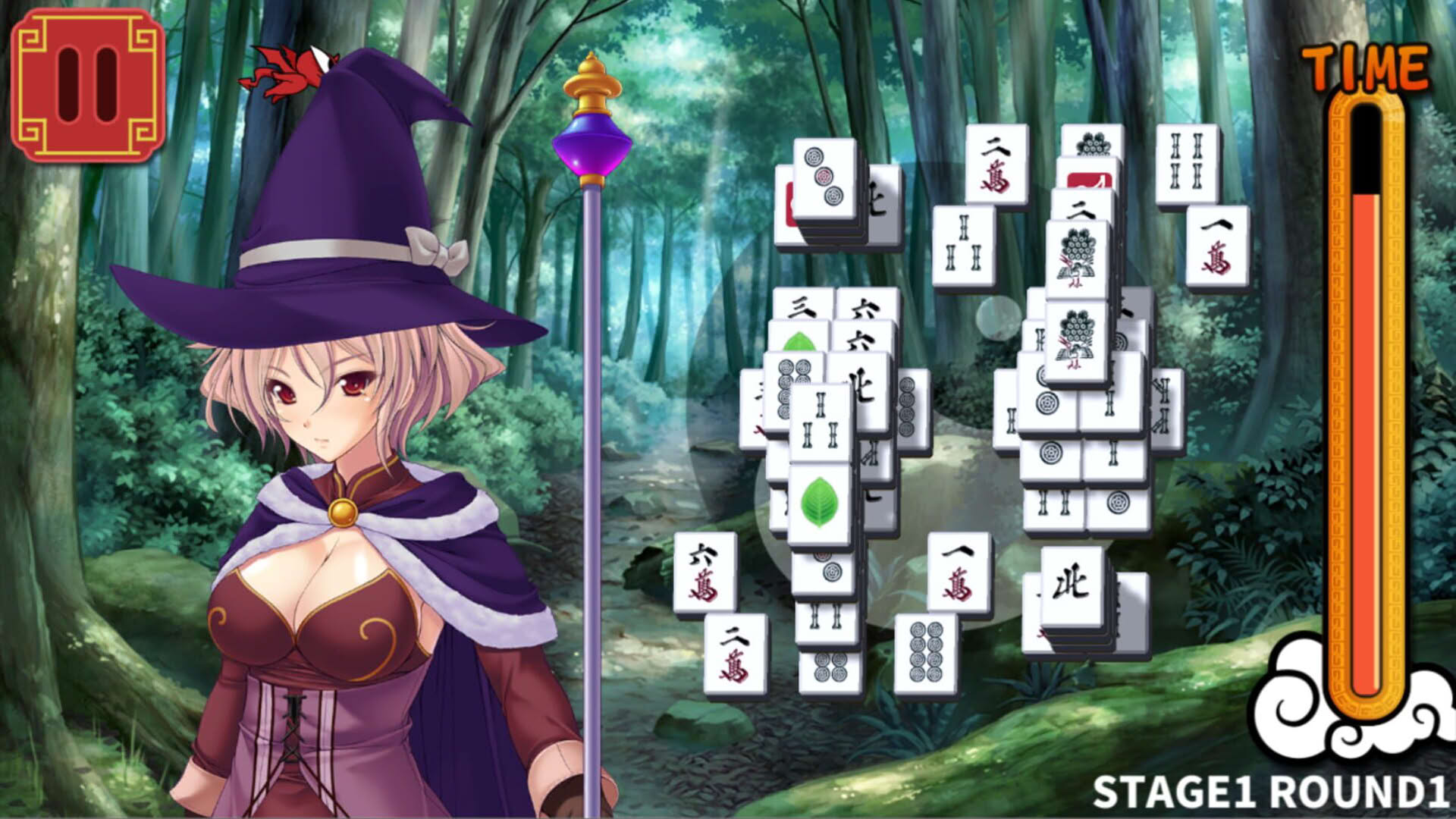 Screenshot for Mahjong Strip Solitaire: Harem Guild