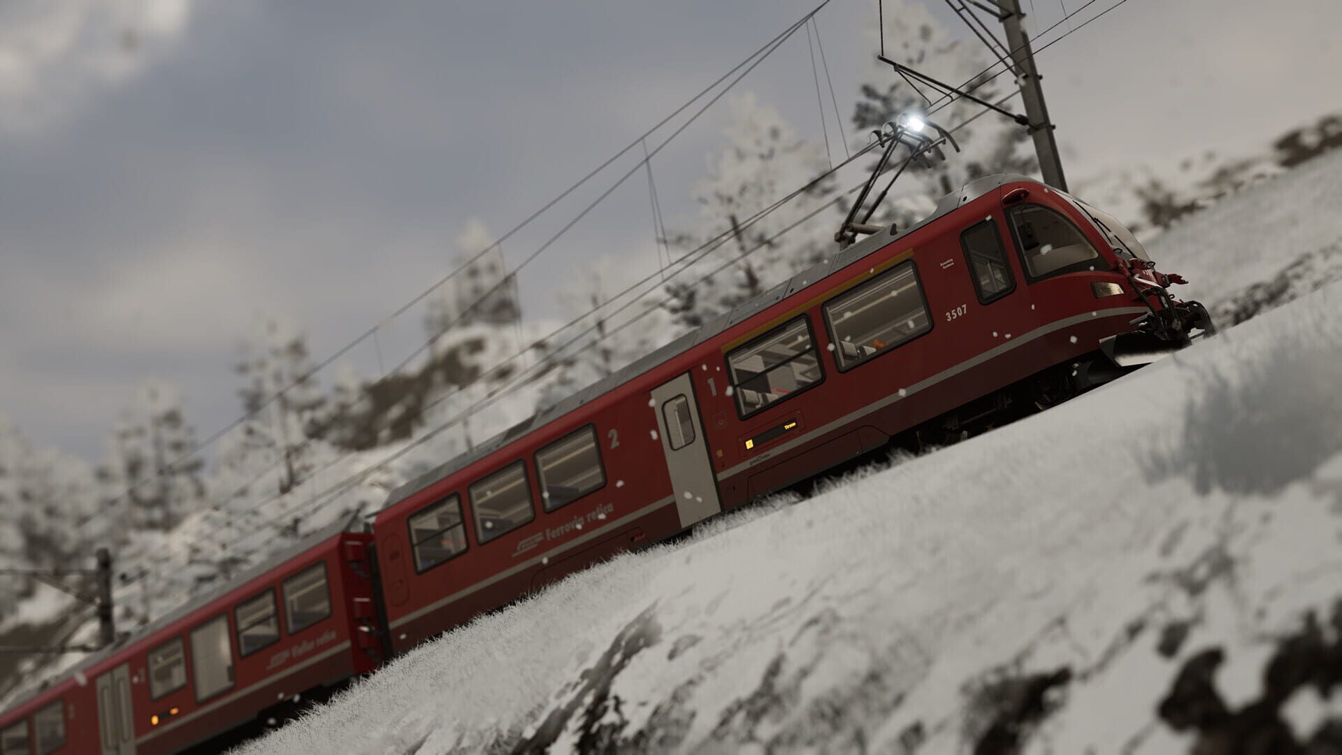 Screenshot for Train Sim World 4: Berninalinie - Tirano: Ospizio Bernina Route