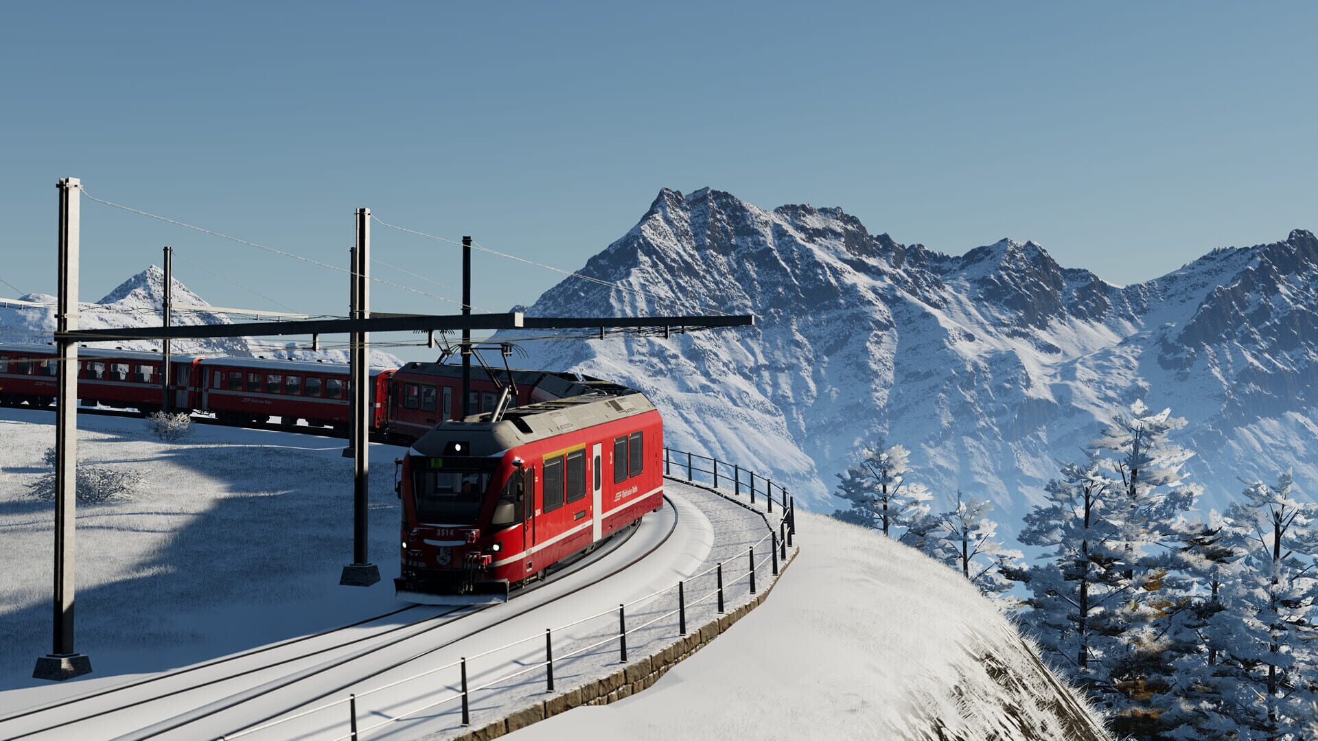 Screenshot for Train Sim World 4: Berninalinie - Tirano: Ospizio Bernina Route