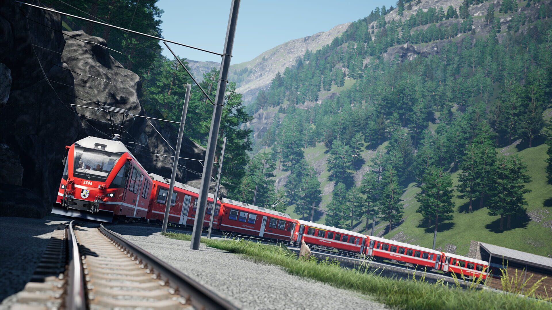 Screenshot for Train Sim World 4: Berninalinie - Tirano: Ospizio Bernina Route