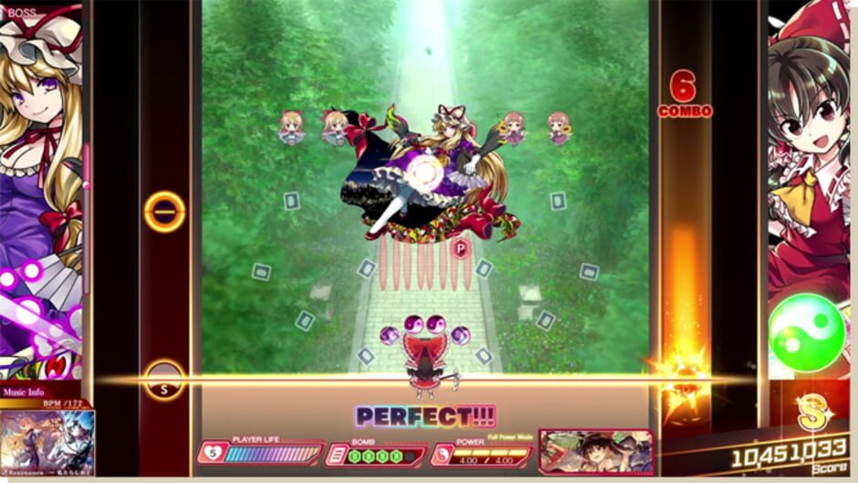 Screenshot for Touhou Danmaku Kagura: Phantasia Lost
