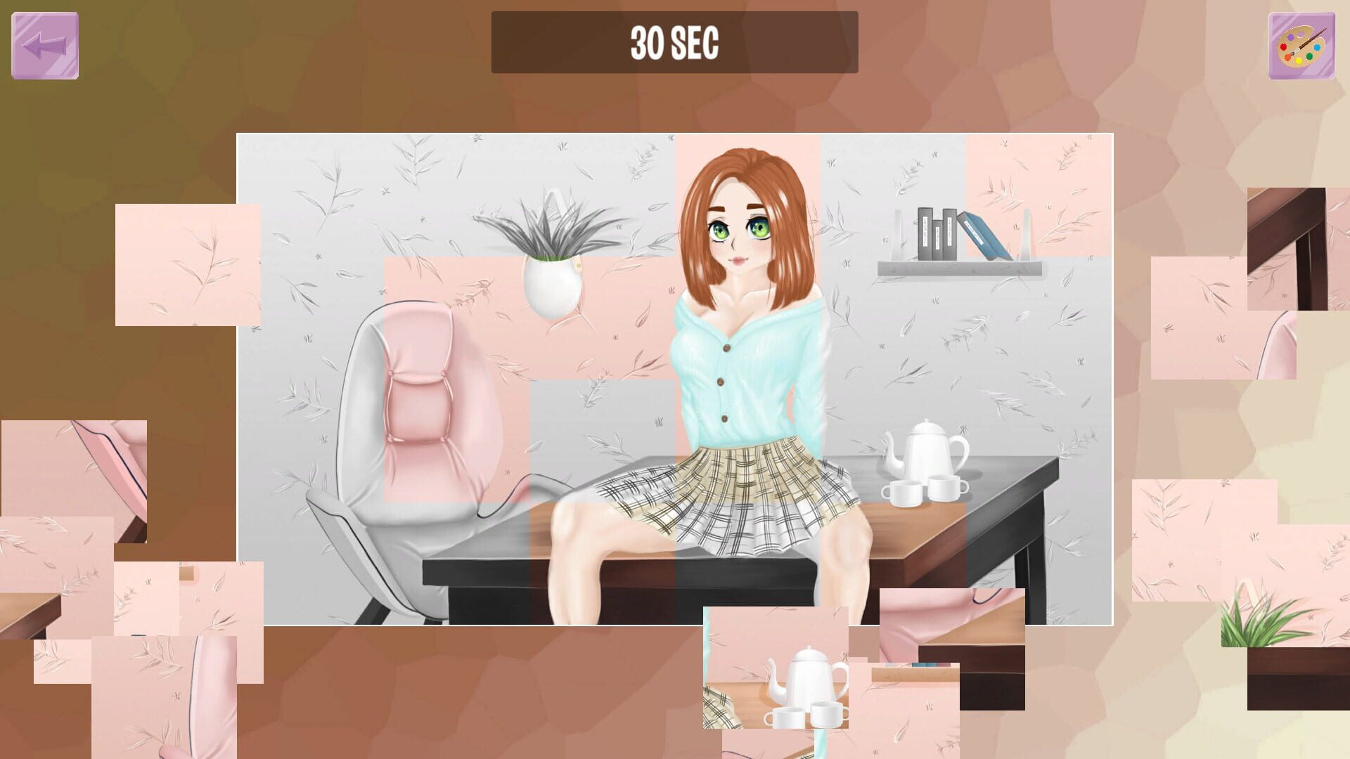 Screenshot for Girls on Puzzle 5