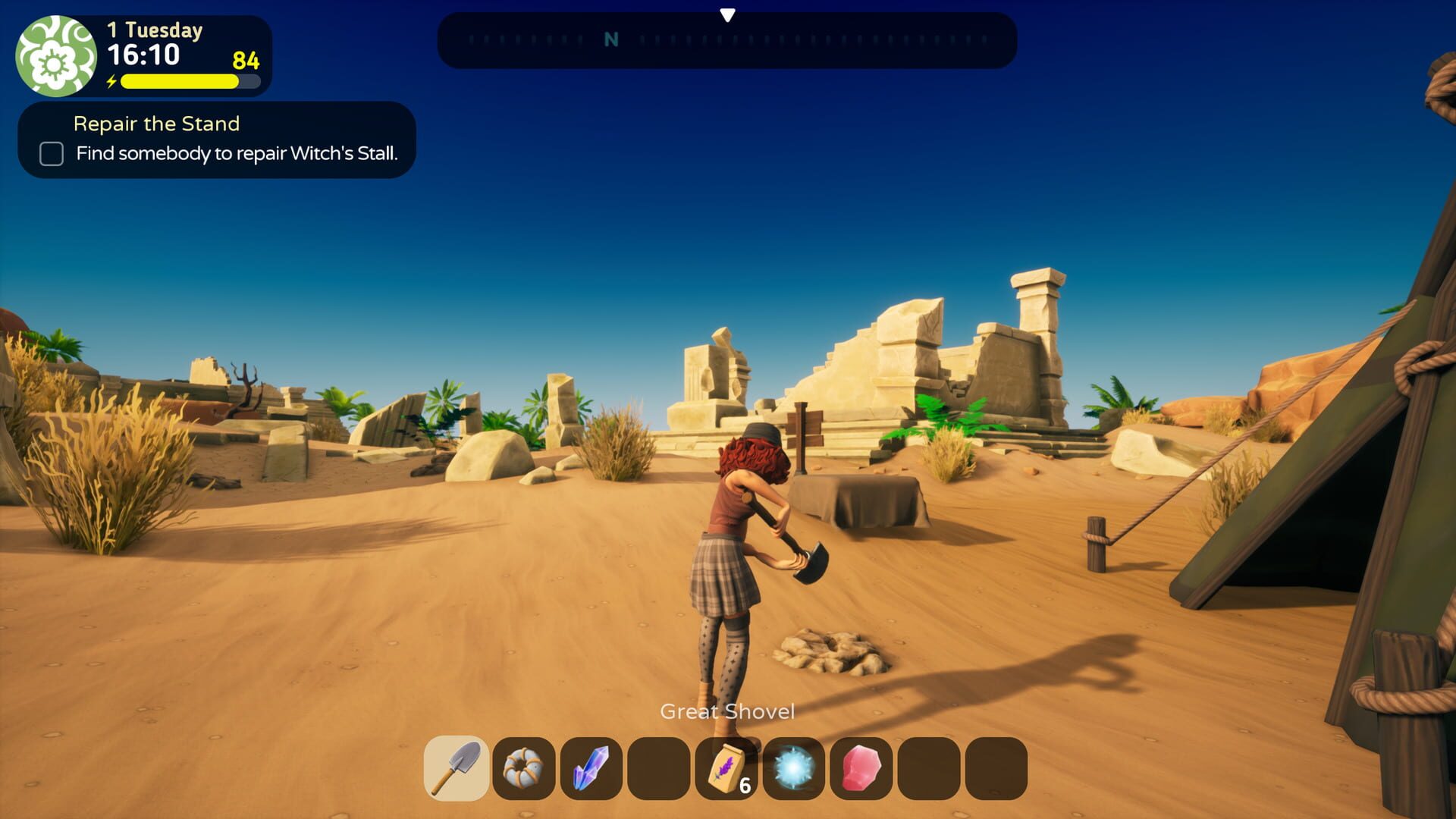 Screenshot for The Witch of Fern Island