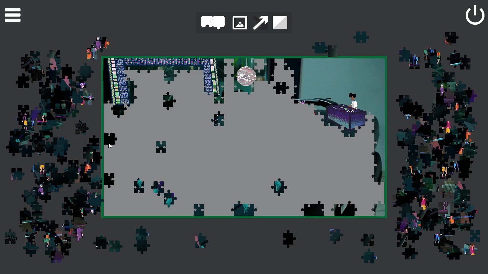 Screenshot for Invisible Places: Pixel Art Jigsaw Puzzle