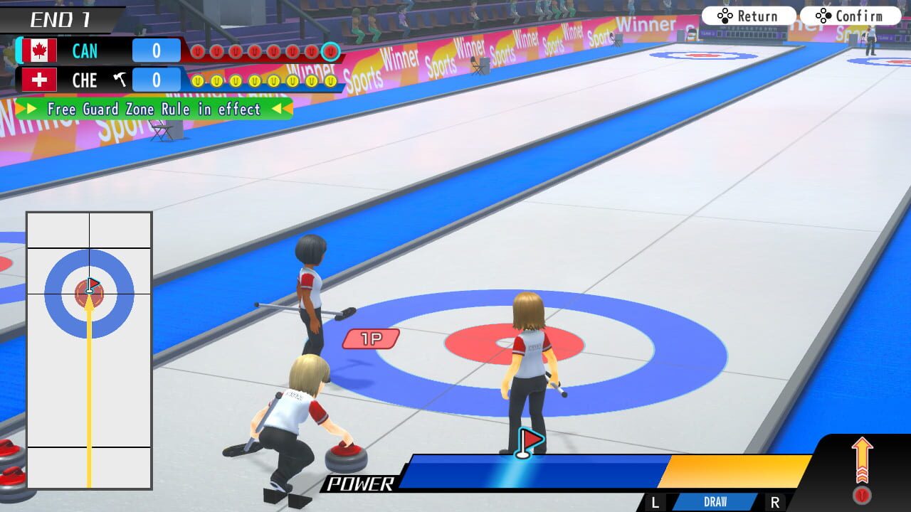 Screenshot for Let's Play Curling!!