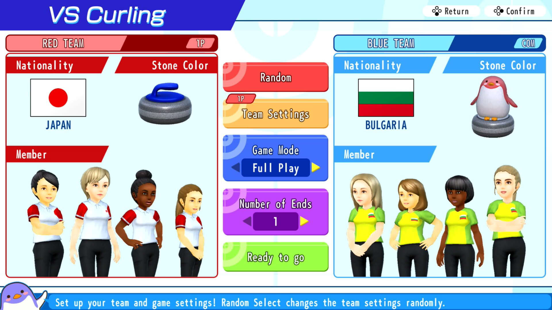 Screenshot for Let's Play Curling!!