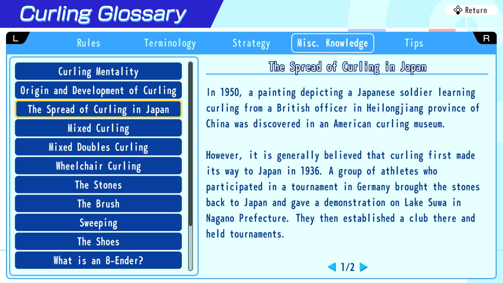 Screenshot for Let's Play Curling!!