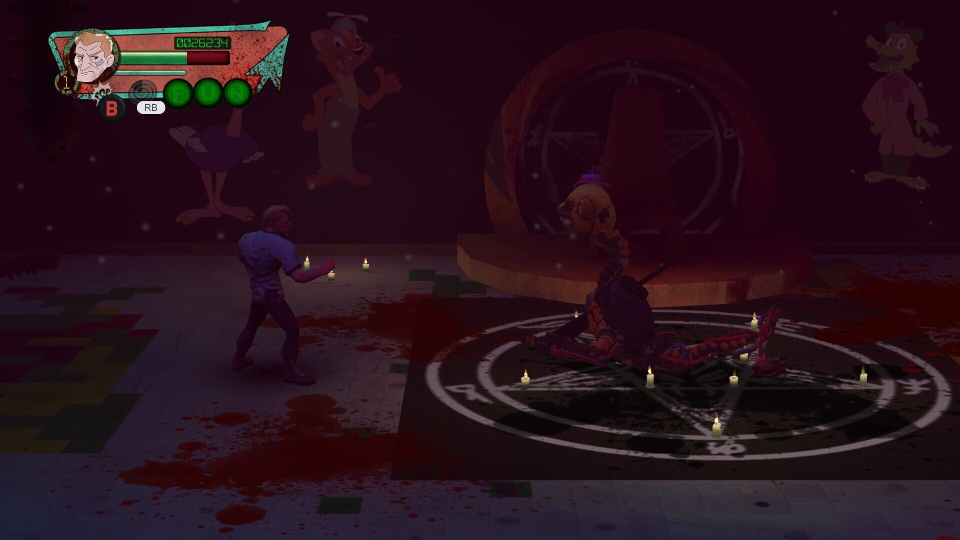 Screenshot for Willy's Wonderland: The Game