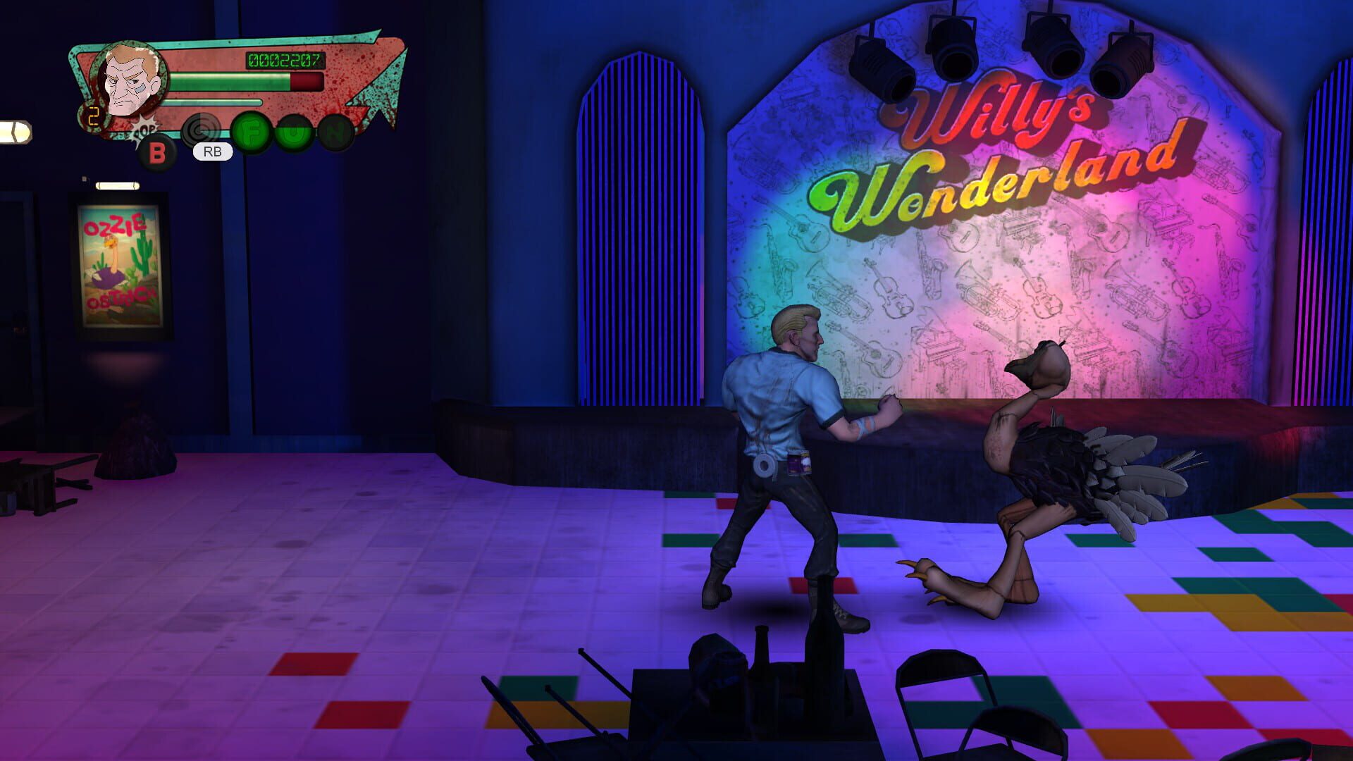 Screenshot for Willy's Wonderland: The Game