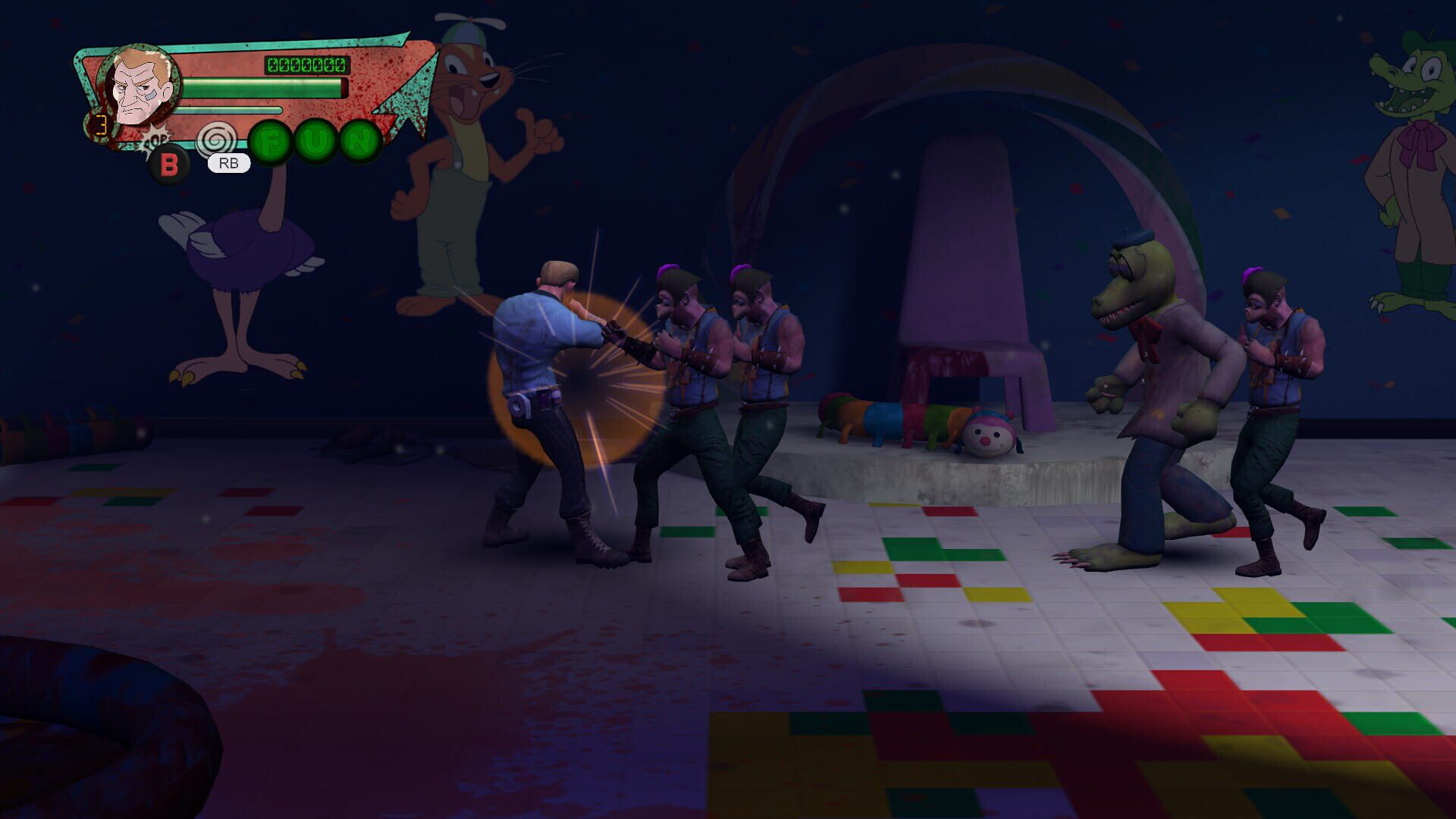 Screenshot for Willy's Wonderland: The Game