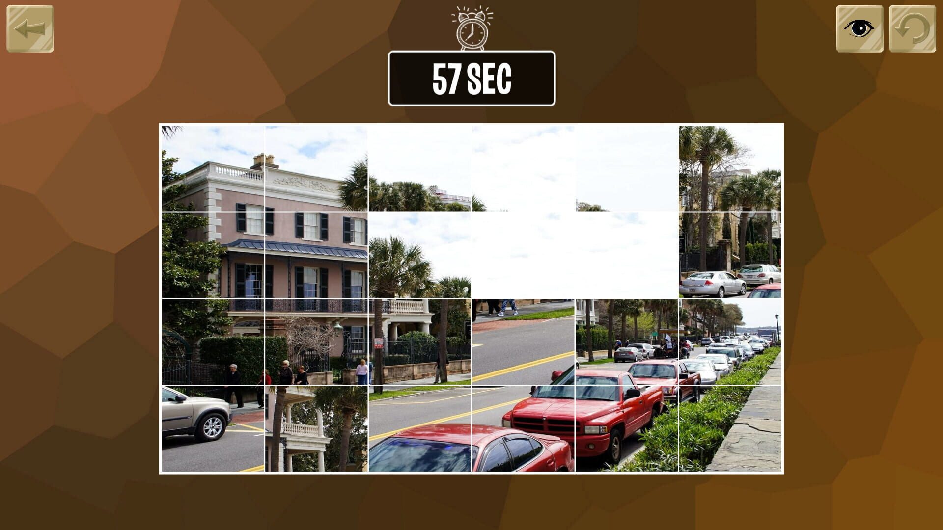 Screenshot for Easy puzzle: Streets