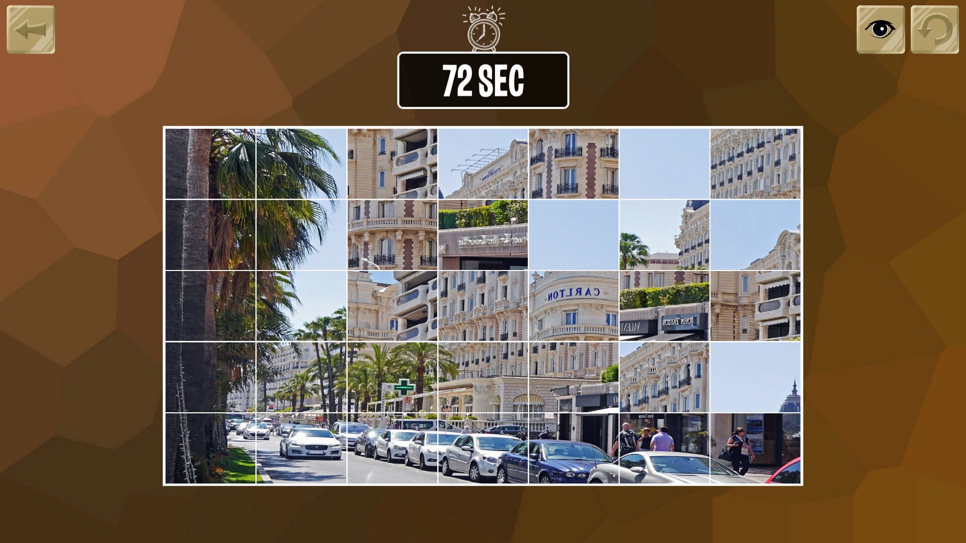 Screenshot for Easy puzzle: Streets
