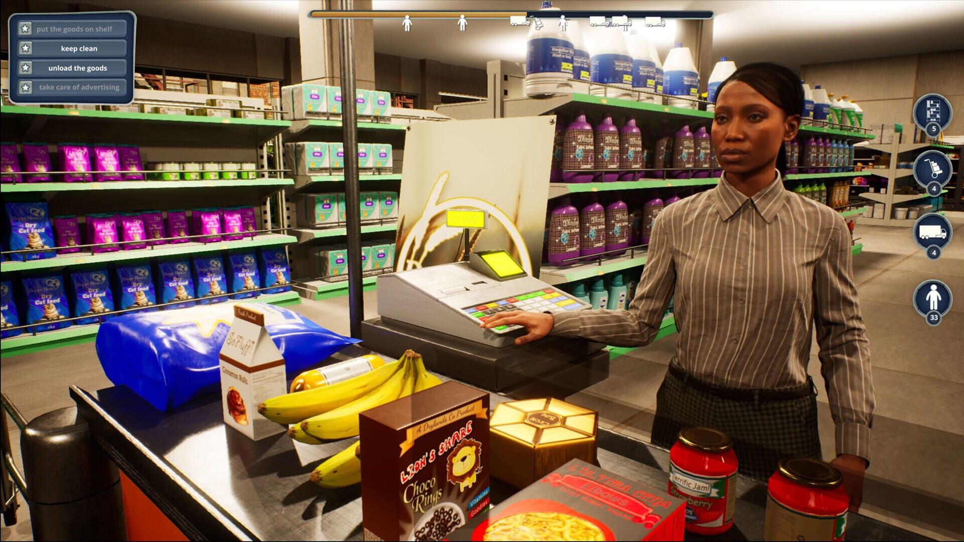 Screenshot for Superstore Simulator