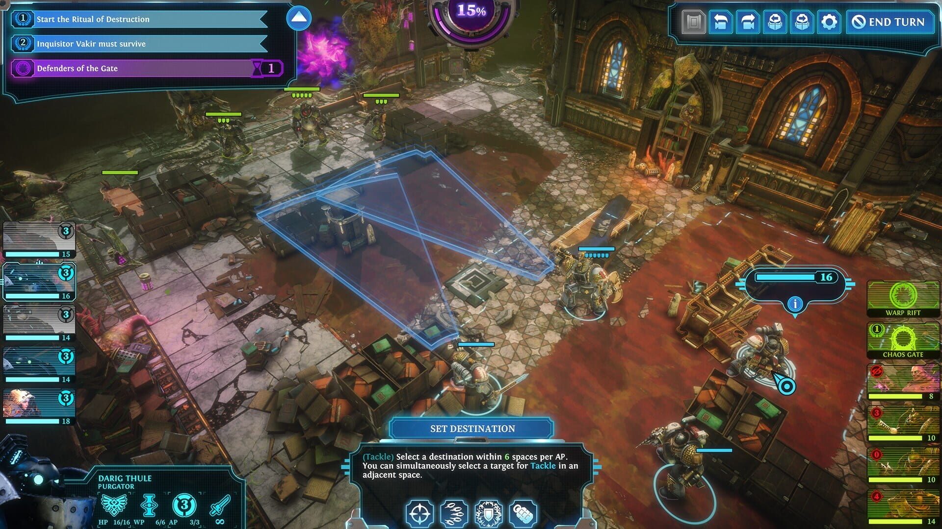 Screenshot for Warhammer 40,000: Chaos Gate - Daemonhunters