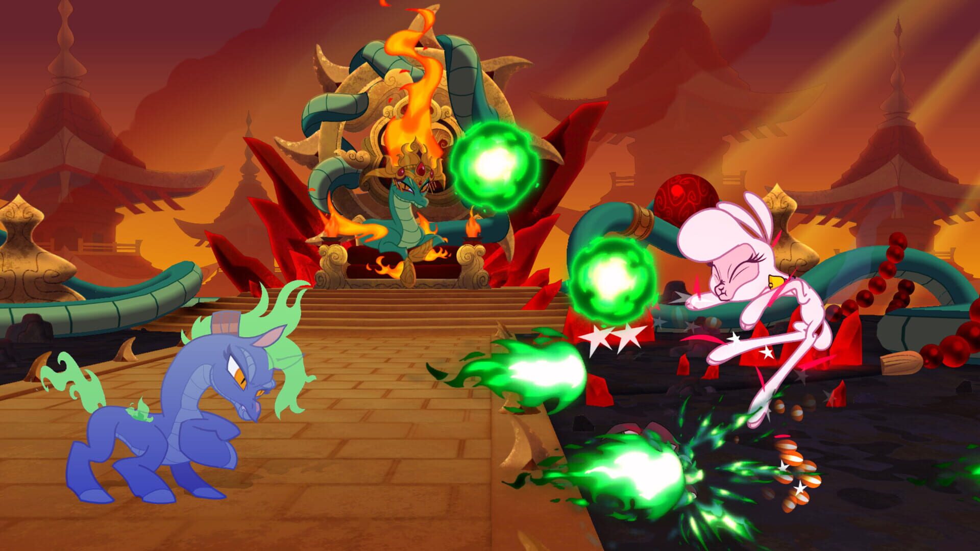 Screenshot for Them's Fightin' Herds: Baihe