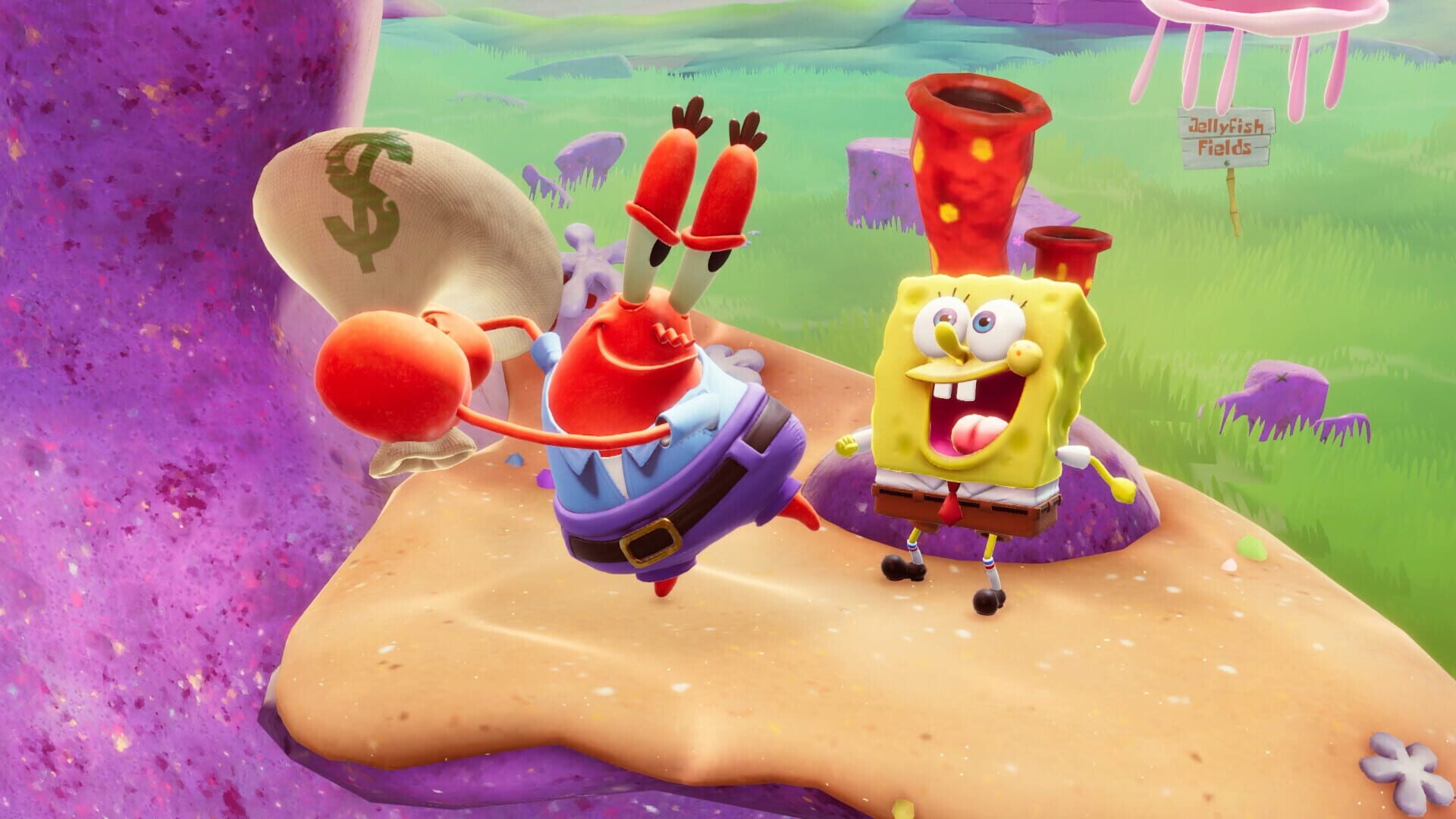Screenshot for Nickelodeon All-Star Brawl 2: Mr. Krabs Brawl Pack