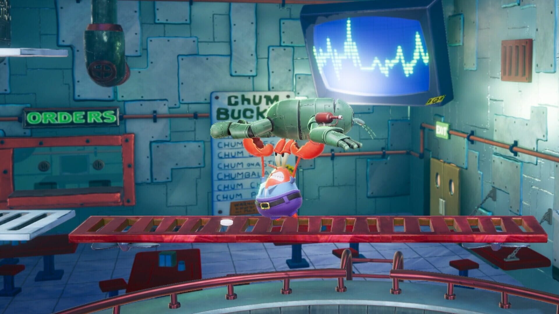 Screenshot for Nickelodeon All-Star Brawl 2: Mr. Krabs Brawl Pack