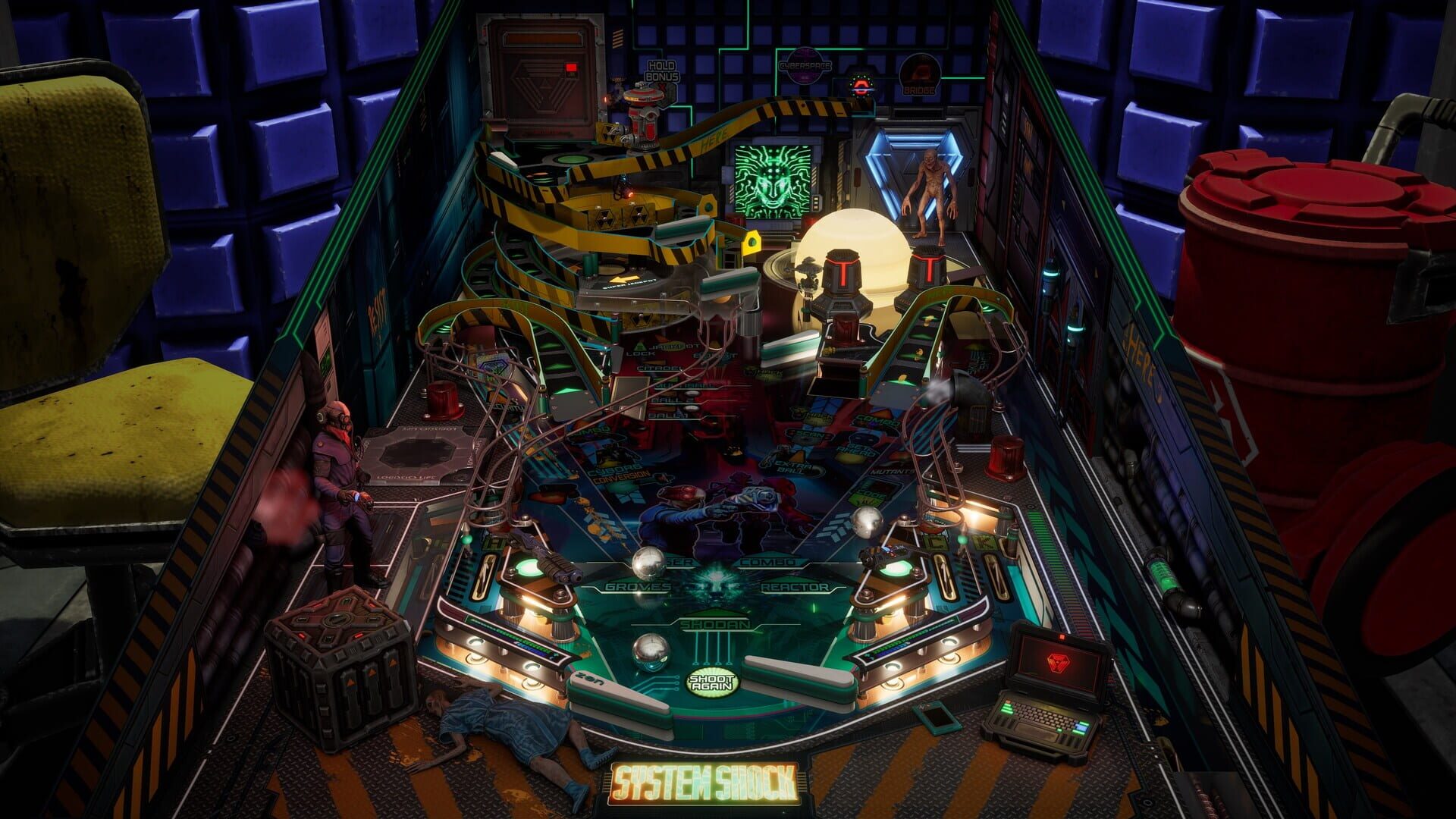 Screenshot for Pinball FX: System Shock Pinball
