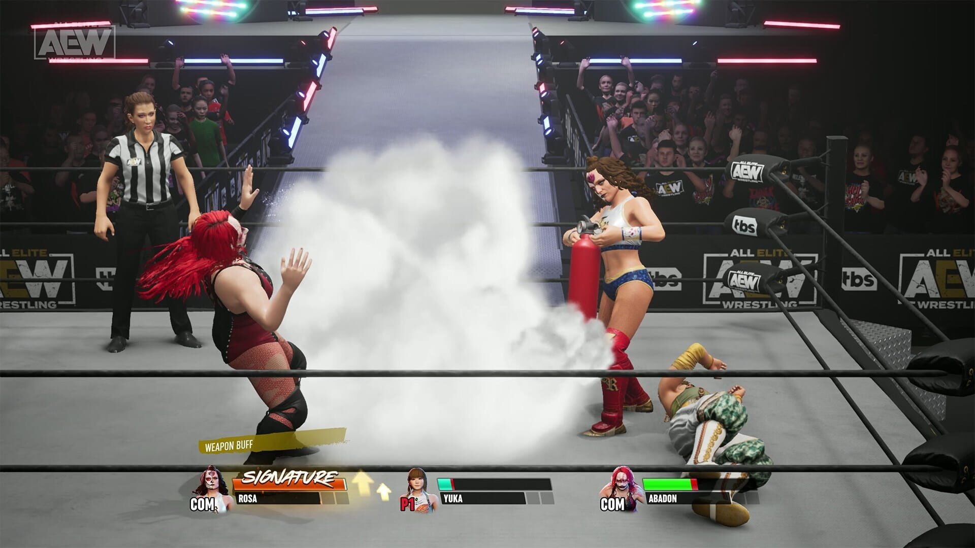 Screenshot for All Elite Wrestling: Fight Forever - FTR: Revival Pack