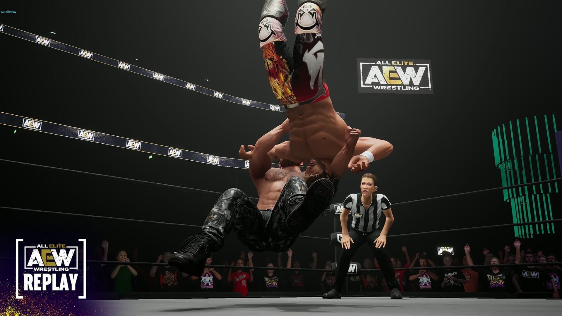 Screenshot for All Elite Wrestling: Fight Forever - Hookhausen: Very Handsome, Very Evil Pack