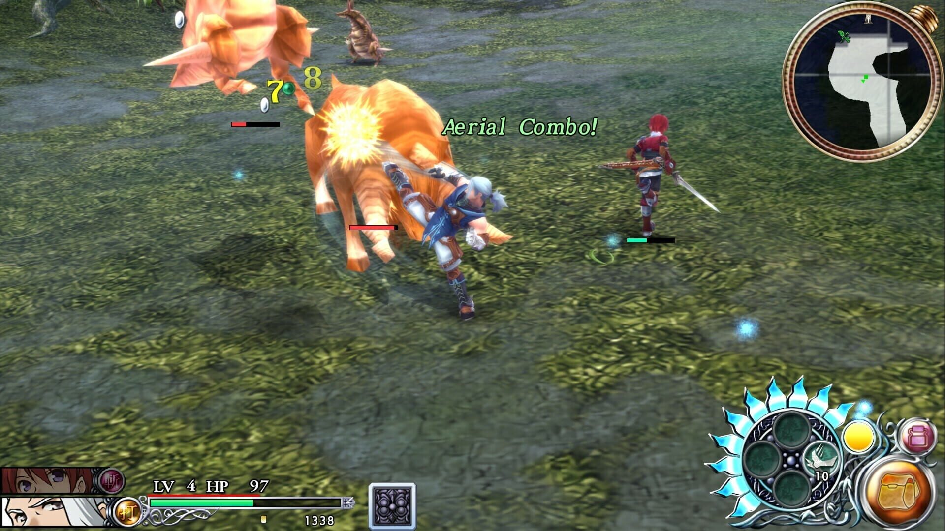 Screenshot for Ys Foliage Ocean in Celceta: Kai