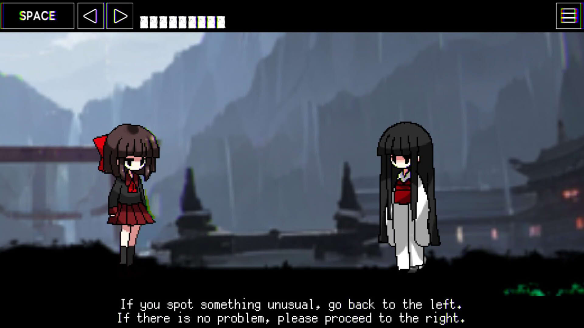Screenshot for Visiting Shrine at Night