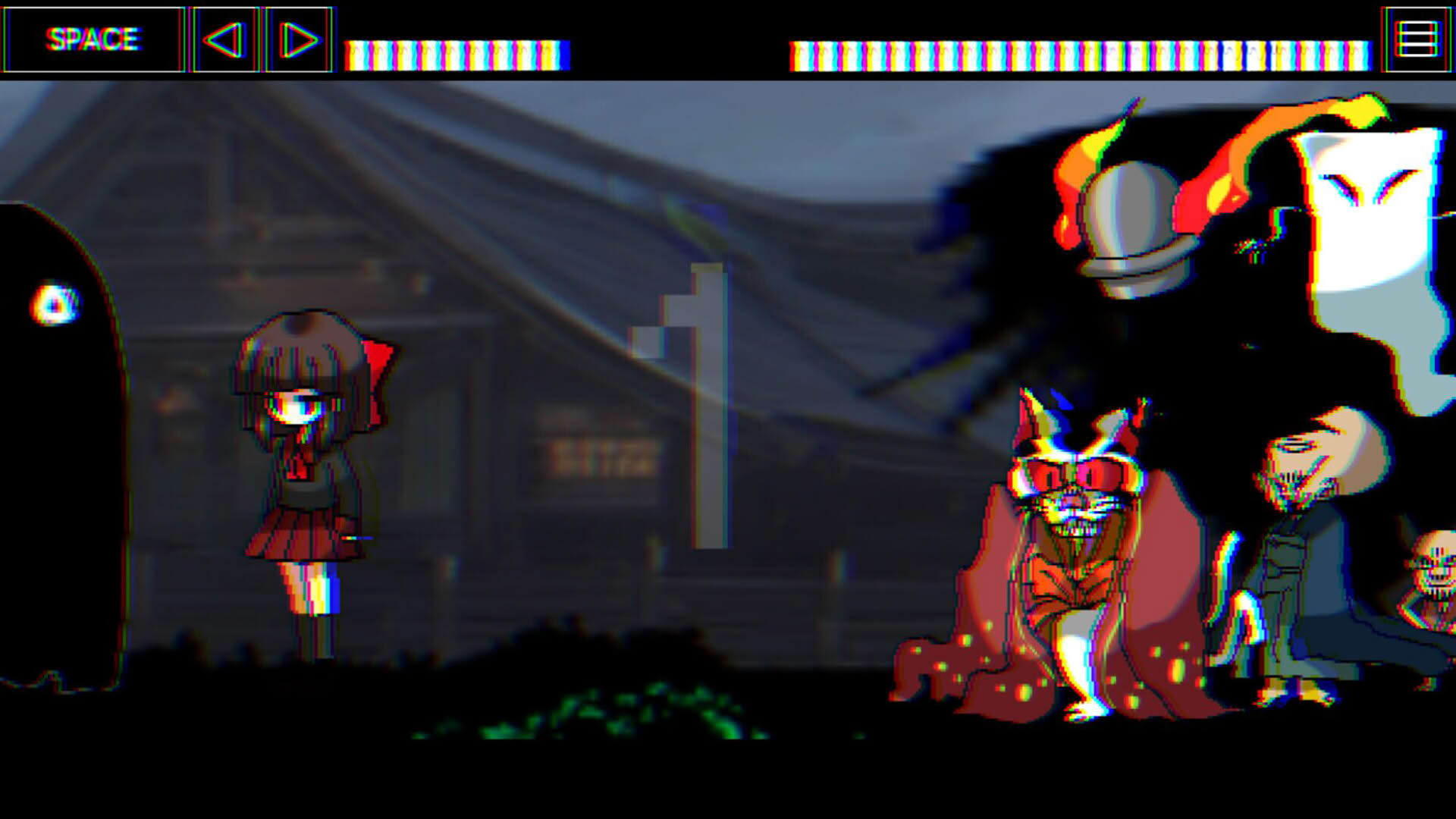 Screenshot for Visiting Shrine at Night