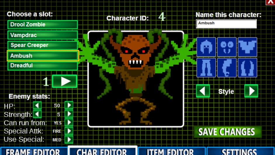 Screenshot for 8-Bit RPG Creator: Zombies Attack!