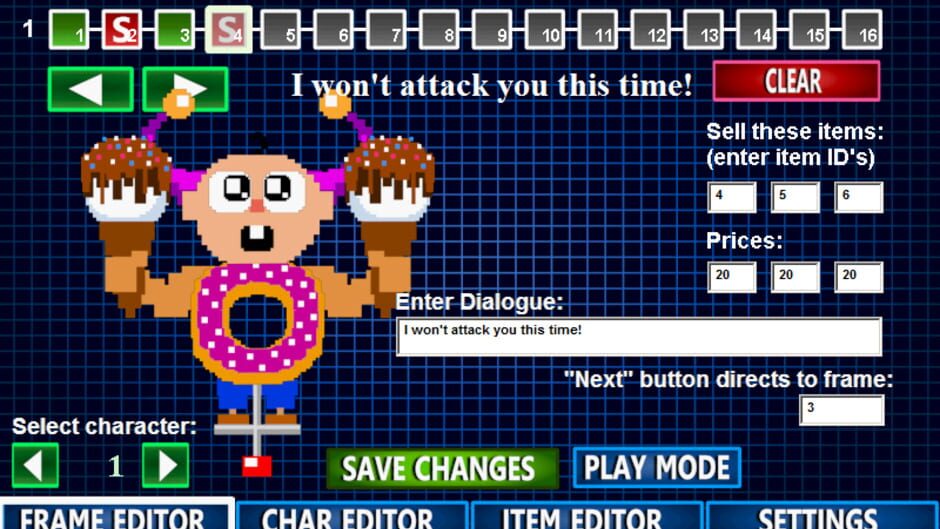 Screenshot for 8-Bit RPG Creator: Cuddly Creatures