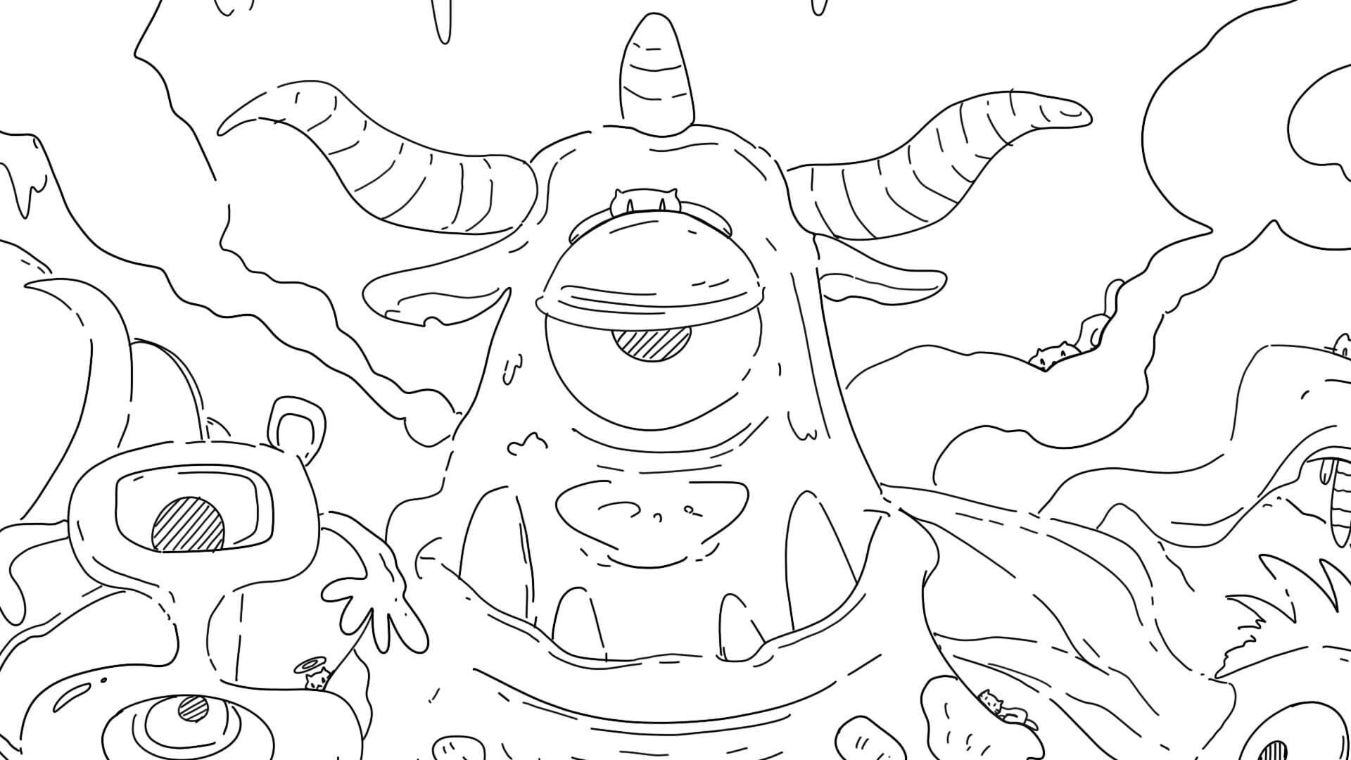 Screenshot for 100 Aliens Cats