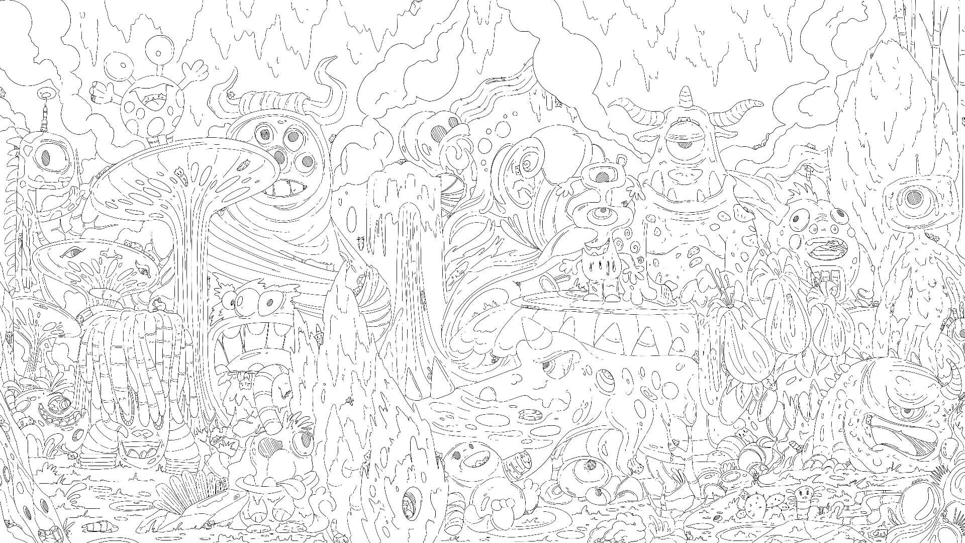 Screenshot for 100 Aliens Cats