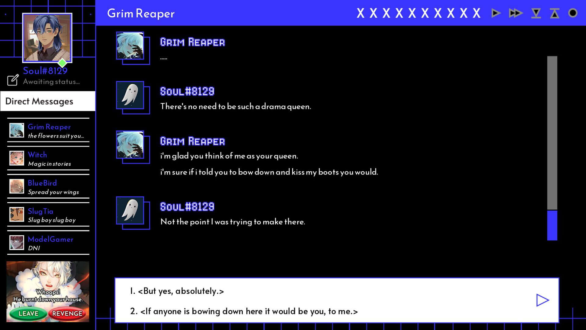 Screenshot for A Date with Death: Beyond the Bet