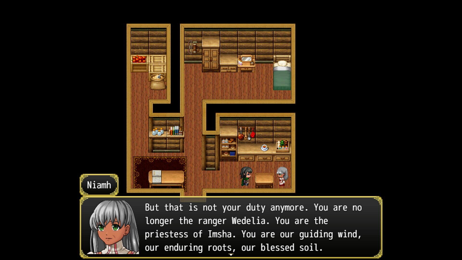 Screenshot for Sunflowers and the Goddess of Death
