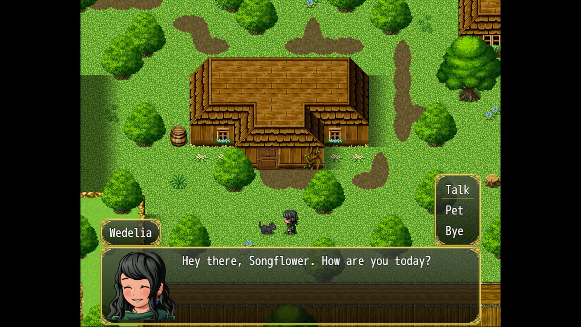 Screenshot for Sunflowers and the Goddess of Death