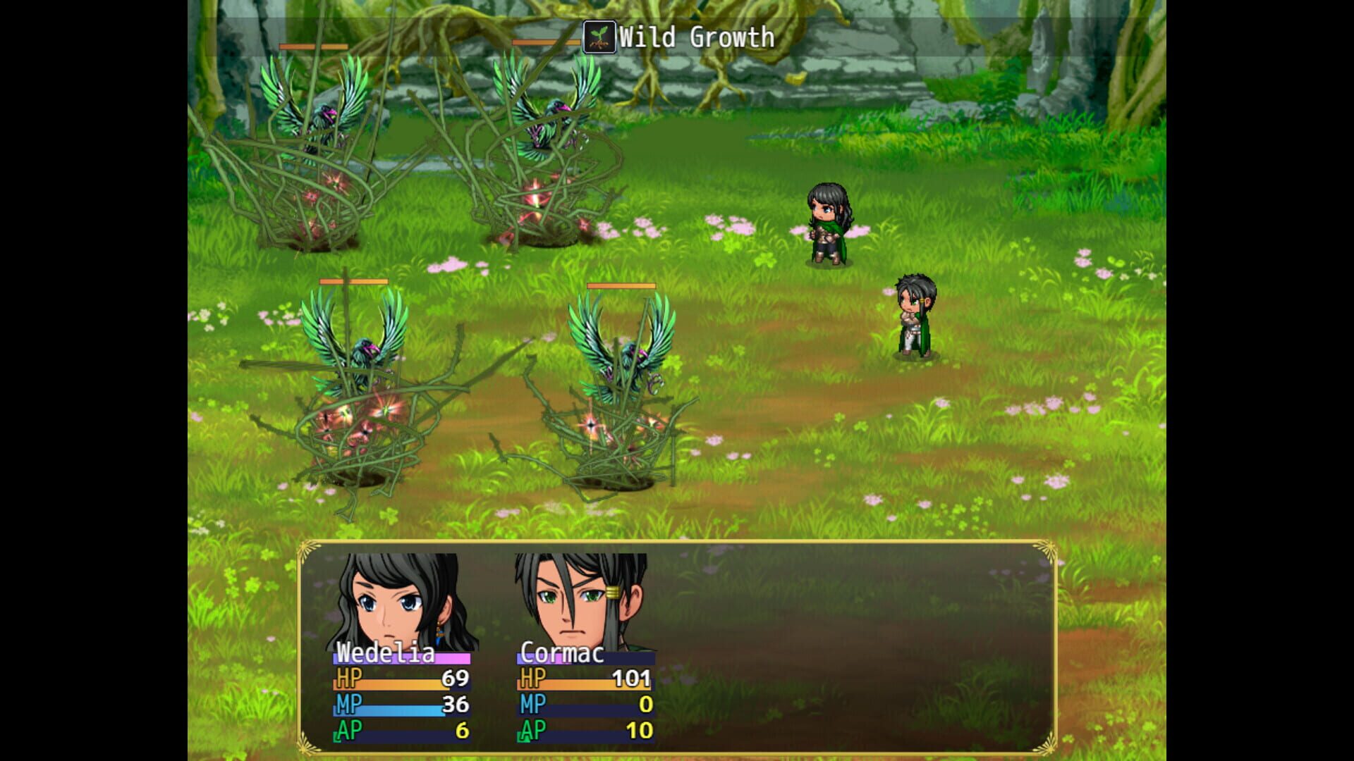 Screenshot for Sunflowers and the Goddess of Death